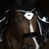 Equestrian Stockholm Ear Bonnet Luminous Black -Equestrian Supply Store luminous black ear net huva fliegenhaube oornetje hov