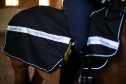 Equestrian Stockholm Exercise Rug Luminous Black -Equestrian Supply Store luminous black exercise rug landtacke trainingsdecke training deken on2 1