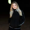 Equestrian Stockholm Reflective Jacket Luminous Black -Equestrian Supply Store luminous riding jacket ridjacka reitjacke rij jas on3