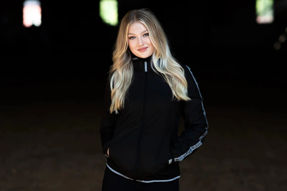 Equestrian Stockholm Reflective Jacket Luminous Black 3 Equestrian Stockholm Reflective Jacket Luminous Black