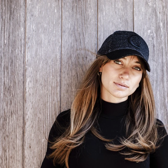 Kentucky Horsewear Glitter Cap Black 4 Kentucky Horsewear Glitter Cap Black - Image 2