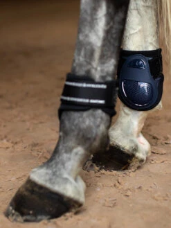 Equestrian Stockholm Anatomic Fetlock Boots Modern Tech Navy 9 Equestrian Stockholm Anatomic Fetlock Boots Modern Tech Navy -Equestrian Supply Store modern tech navy fetlock boots bakskydd heckschutz kogelbeschermers hov