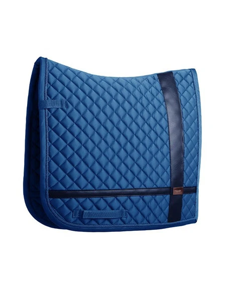 Equestrian Stockholm Dressage Saddle Pad Monaco Blue No Boundaries 3 Equestrian Stockholm Dressage Saddle Pad Monaco Blue No Boundaries