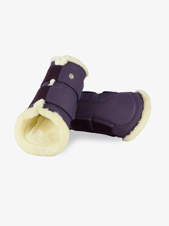 PS Of Sweden Fleece Brushing Boots Plum | Set Of 4 3 PS Of Sweden Fleece Brushing Boots Plum | Set Of 4
