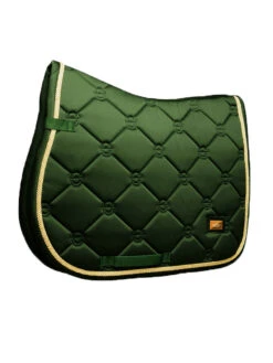 Equestrian Stockholm Jump Saddle Pad Forest Green