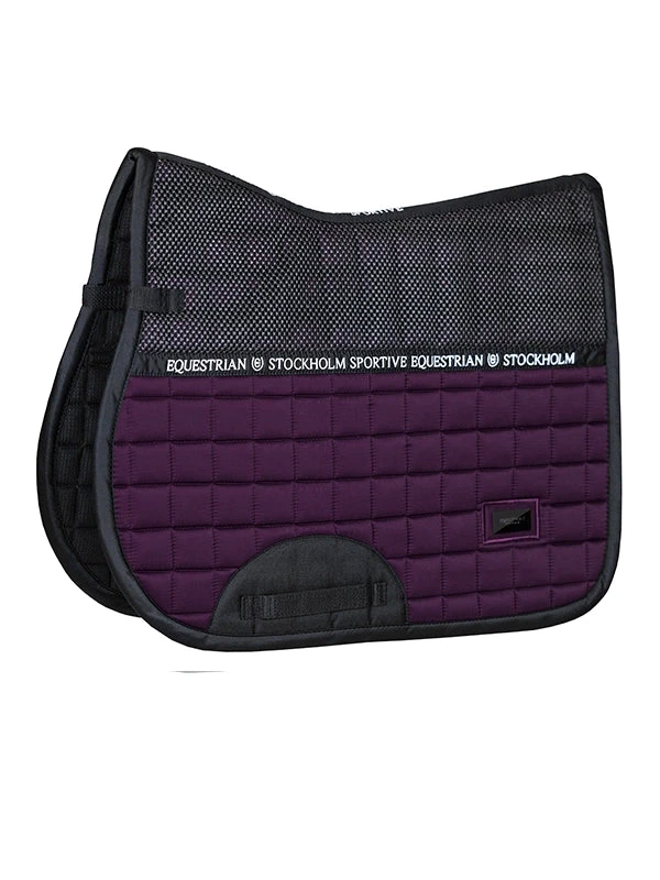 Equestrian Stockholm Jump Saddle Pad Sportive Black Raven 3 Equestrian Stockholm Jump Saddle Pad Sportive Black Raven