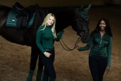 Equestrian Stockholm Vision Base Layer Sycamore Green -Equestrian Supply Store sycamore green riding top ridtopp oben reiten top rijden on2