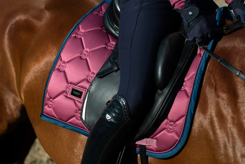 Equestrian Stockholm Dressage Saddle Pad Timeless Rose 4 Equestrian Stockholm Dressage Saddle Pad Timeless Rose - Image 2