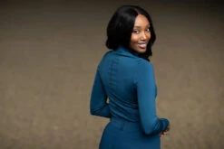 Equestrian Stockholm Vision Base Layer Blue Meadow -Equestrian Supply Store vvvblue meadow riding top ridtopp oben reiten top rijden on1 2