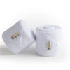 Equestrian Stockholm Bandages White Perfection Gold -Equestrian Supply Store white gold
